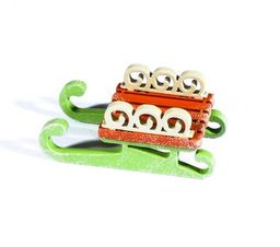 Елочные игрушки: Санки малые 410-3 Twirl - Idh фото 2