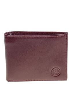 Мужское портмоне из натуральной кожи, цвет коричневый