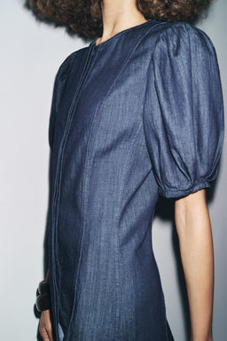 ZW COLLECTION DENIM DRESS - Zara фото 2