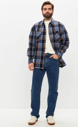 Джинсы F421-0170R middle blue