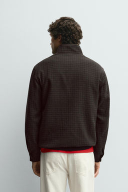 CHECK STRUCTURE JACKET - Zara фото 3