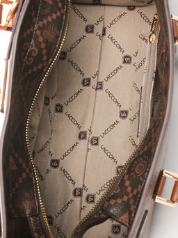 LACCOMA сумка АС859-Россия-шоколад эко кожа