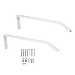UFL-C10A 630/2 GREY Кронштейн для монтажа линейных накладных светильников, комплект из 2-х штук. Для школьной доски. ТМ Uniel