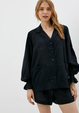 Домашняя блузка оттенка хаки - Deseo фото 8