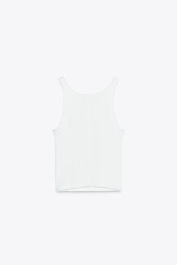 RIBBED CROP TOP - Zara фото 8