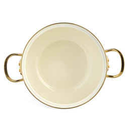 КАСТРЮЛЯ ЭМАЛИРОВАННАЯ AGNESS СО СТЕКЛЯННОЙ КРЫШКОЙ СЕРИЯ CELEBRATION, 3.6 Л, 22*13 СМ фото 5