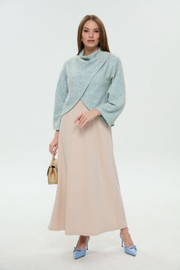 Костюм NIKVA н1035-3 небесный и капучино