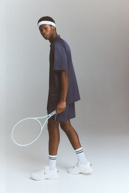 Camiseta de deporte en malla DryMove Loose Fit - H&m фото 5