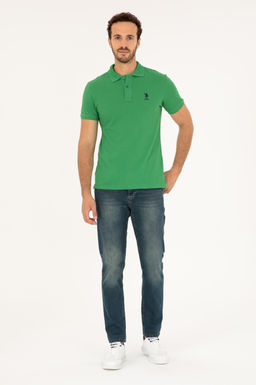 U. S. Polo Assn / Мужские зеленые джинсовые брюки - U.s. polo assn фото 3