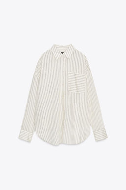 ZW COLLECTION STRIPED SHIRT - Zara фото 15
