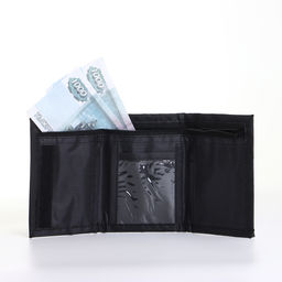 Кошелёк детский Выбражулька Game over, на липучке, чёрный