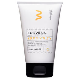 Восстанавливающая маска с кератином для поврежденных окрашенных волос Chromacare System Keratin Vitality Repair & Energy Masque 1400032