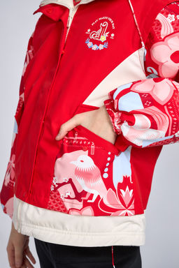 Двусторонняя куртка Красный Reversible Jacket