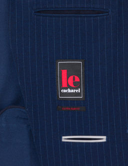 Темно-синий Ex. Полосатый костюм приталенного кроя - Cacharel фото 7