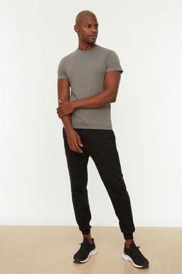 TRENDYOL MAN Gri Regular/Normal Kesim Ici Polar/S?cak Tutan Pacas? Lastikli Esofman Alt? TMNAW21EA0264 - Trendyolmilla фото 11