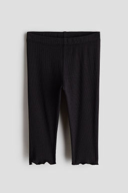 Leggings de algod?n acanalado