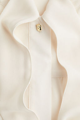 Blusa de gasa con lazada - H&m фото 5