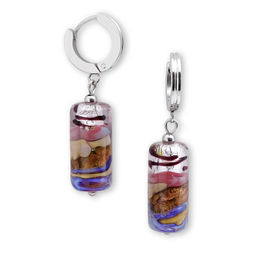 Серьги из муранского стекла