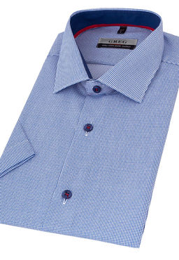 Сорочка мужская короткий рукав GREG 214/101/7308/Z/1p_GB  фото 2