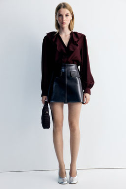 Blusa de volantes