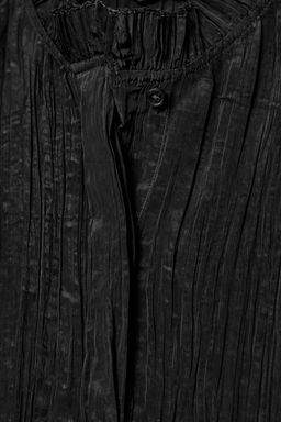 CRINKLED PUFF SLEEVE BLOUSE ZW COLLECTION - Zara фото 6