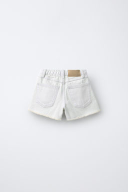 BERMUDA DENIM ROTOS / Celeste