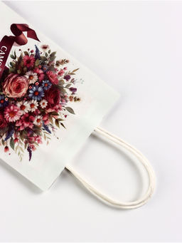 Цена за 3 шт. Пакет подарочный крафт Самой нежной, 12?6?16 см