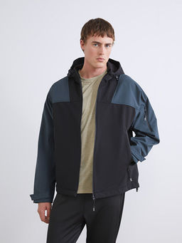 Kap??onlu Erkek Fermuarl? Sweatshirt