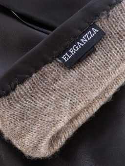 Перчатки женские ш+каш. IS01080 black - Eleganzza фото 5