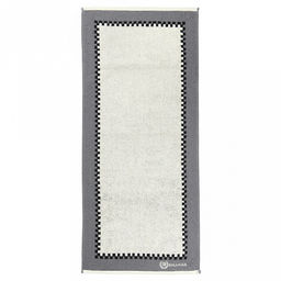 "Missoni-3028" Полотенце махровое 50х90см, плотность 375гр/м2, 100% хлопок, серый (зеленый), Bolangde (Китай)