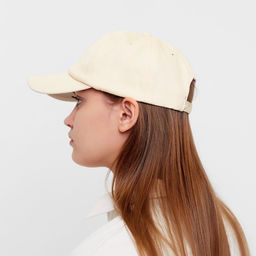 Кепка однотонная MINAKU, бежевая, размер 58