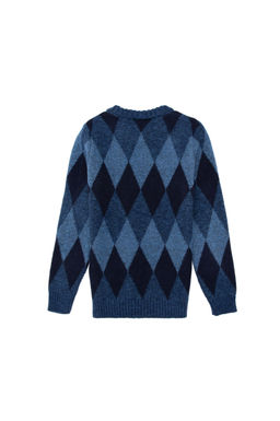 Свитер цвета индиго для мальчика Неожиданная скидка в корзине - U.s. polo assn фото 2