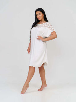 Ночная сорочка женская, цвет белый