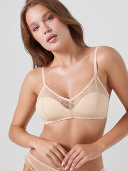 Бюстгальтер женский в бежевом цвете - Mark formelle фото 2