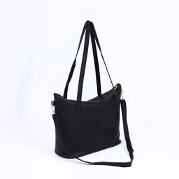 Сумка-тоут на молнии, цвет чёрный - Simaland фото 2