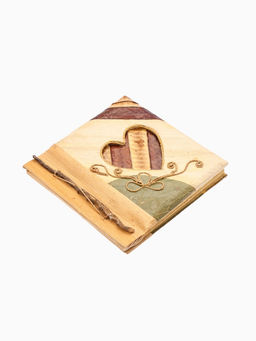 Фотоальбом «Сердце», 10 листов, 19×19×2 см