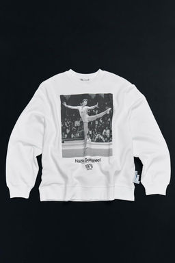NADIA COMANECI SWEATSHIRT - Zara фото 7