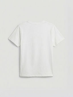 Bisiklet Yaka Bask?l? Erkek ?ocuk Ti??rt