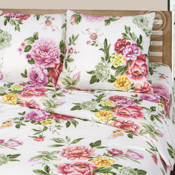 Лоскутная мозаика розовый комплект постельного белья АРТПОСТЕЛЬ-Бязь-Бязь 220 см.  фото 24