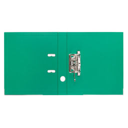 Expert Complete Регистратор PVC, 2-х стороннее покрытие, мет.уг. 50 мм 50 шт. Premier A4 арочный механ. (разб.) лён зеленый ЕС100161003