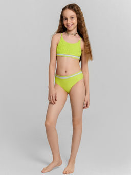 Купальник раздельный для девочек желтый - Mark formelle фото 3