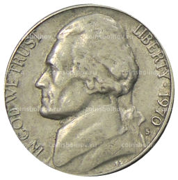 5 центов 1970 года S США