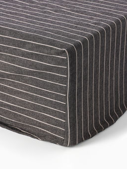 Простыня Этель Quiet shade 160*200*25 см, жатый хлопок, 140 гр/м2, 100% хлопок  фото 11