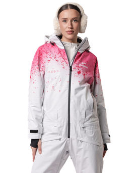 Комбинезон BB-0525 Бело-голубой - Snow headquarter фото 24