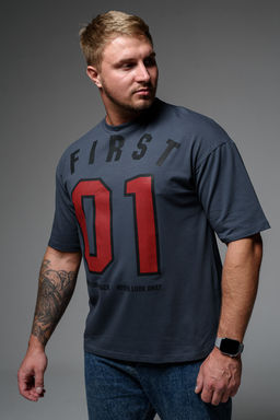 Футболка мужская 8507/1 оверсайз