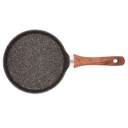 Сковорода блинная алюмин. 220мм с ручкой(АП) "Granit ultra Induction"original (сбгои222а) (Кукмара)