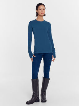 Джемпер женский в синем цвете