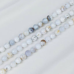 Бусины для украшений из Кохолонга (38 бусин) 39 см