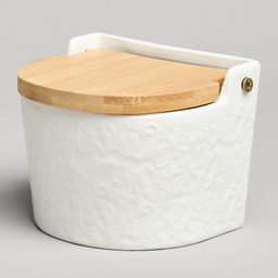 БАНКА ДЛЯ СОЛИ С ДЕР.КРЫШКОЙ LEFARD MUSE 11,5*11*9,5 СМ 450 МЛ