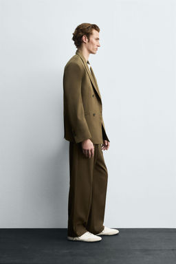 LIMITED EDITION DOUBLE-BREASTED SUIT BLAZER - Zara фото 4